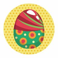 easter egg theme elements background eps10 N48