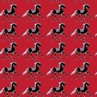 One horse pattern N2