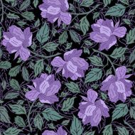 Seamless Floral Pattern N1272