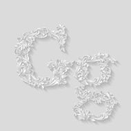 Decorated letter g