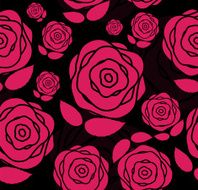 Floral Seamless Pattern Background for Wedding and Birthday Vec N8