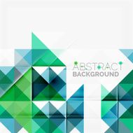Abstract geometric background Modern overlapping triangles N464