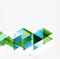Abstract geometric background Modern overlapping triangles N468