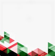 Abstract geometric background Modern overlapping triangles N477