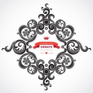 Vintage ornate frame with place for your text N2