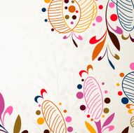 Floral abstract background N264