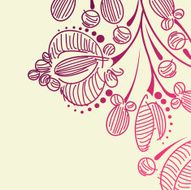 Floral abstract background N265