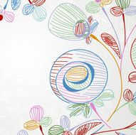 Floral background N779