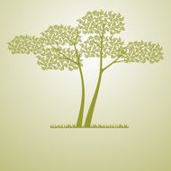 background with a tree N6
