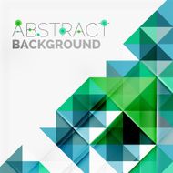 Abstract geometric background Modern overlapping triangles N479