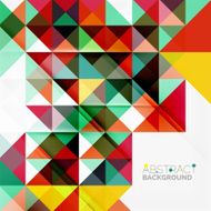 Abstract geometric background Modern overlapping triangles N481