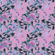 Floral Watercolor seamless pattern N2