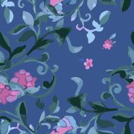 Floral Watercolor seamless pattern N10