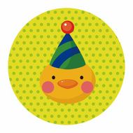 animal chicken cartoon theme elements N9