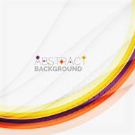 Purple and orange color lines on white N24