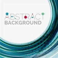 Blue wave abstract background N14