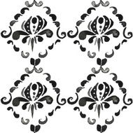 Damask seamless pattern N77