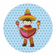Mexican theme elements N58