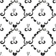 Damask seamless pattern N81