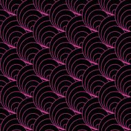 Contrast shell pattern Based on Traditional Japanese Embroidery