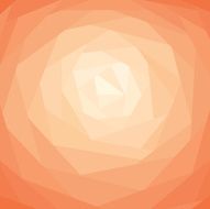 background abstract polygon orange color