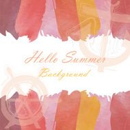 light violet pink red orange tone with retro vintage style