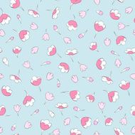 seamless tiny cute floral pattern N3