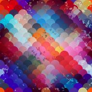 Abstract diagonal geometric pattern N24