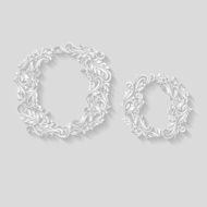 Decorated letter o N2