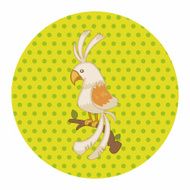 bird cartoon theme elements vector eps N87