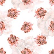 seamless pattern with beautiful roses N13
