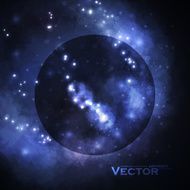 Starry background rich star forming nebula colorful abstract illustration eps10 N2