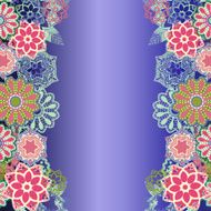 abstract Beautiful floral decorative background