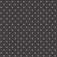 White dotted lace on black background
