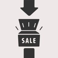 Vector Symbol of Sale