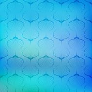 Blue sea geometric vector pattern texture