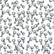 Broken nails seamless background pattern