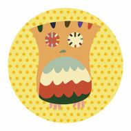 owl cartoon theme elements vector eps N34