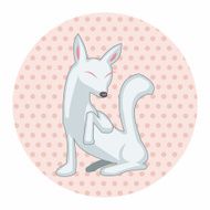 animal fox cartoon theme elements N9