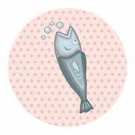 animal fish cartoon theme elements N7