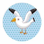 bird cartoon theme elements vector eps N89
