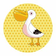 bird cartoon theme elements vector eps N90