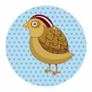 bird cartoon theme elements vector eps N94
