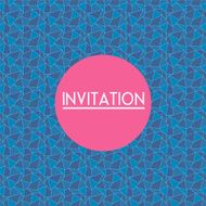 Vector invitation card N4