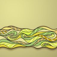 Decorative ornamental pattern background N6