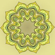 Decorative ornamental pattern background N7