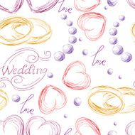 Wedding Seamless Pattern N7
