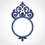 Vintage ornate frame with place for your text N3