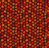 Seamless pattern of a little watercolor flowers