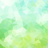 Abstract green geometrical background